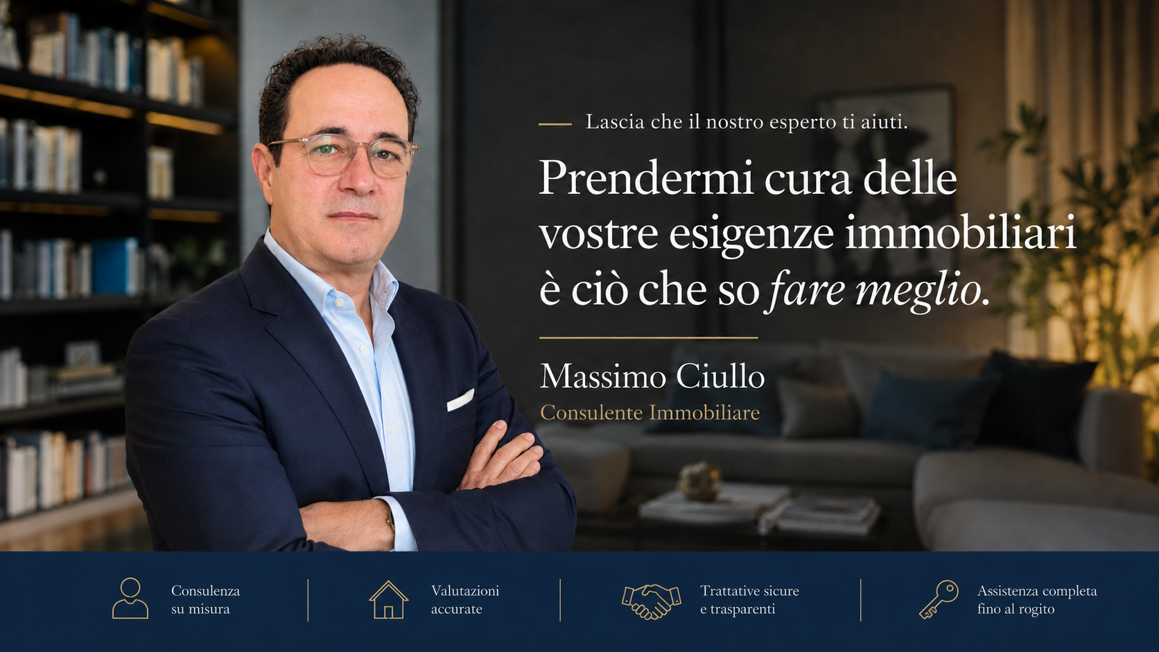 Massimo Ciullo, referente di Cairoli Immobiliare